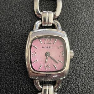Fossil F2 ES-1647 Women's Pink and Silver Watch